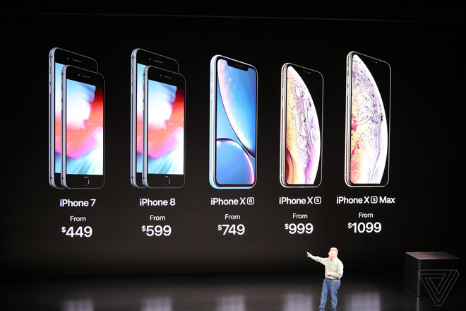 iPhone XS, XS Max, XR ra mắt