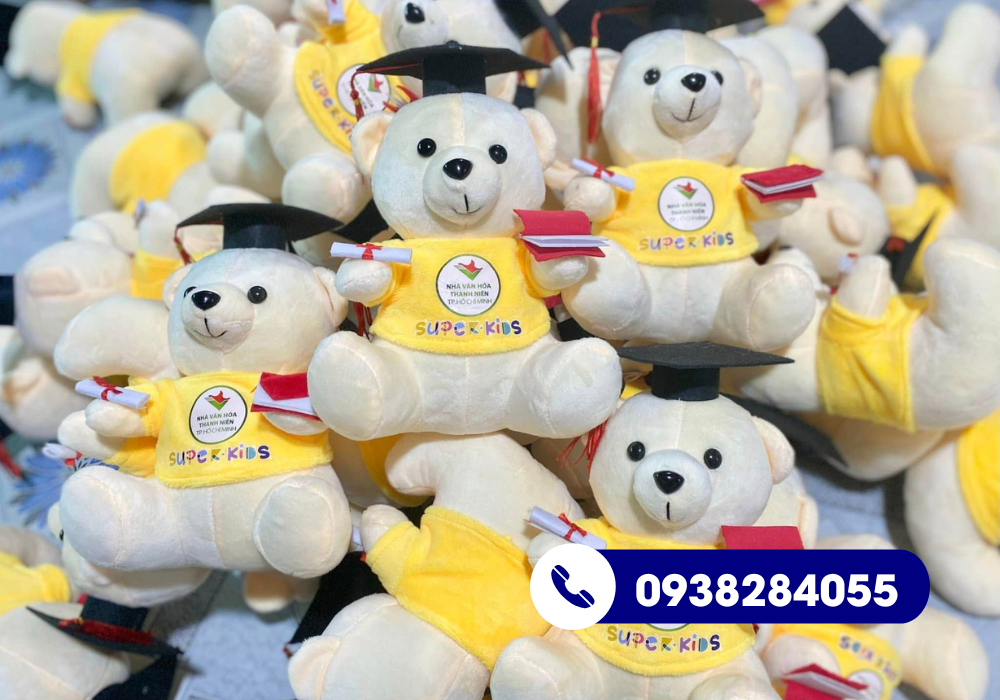 Lý do khách hàng nên chọn Anh Minh Gift cung cấp gấu bông in logo
