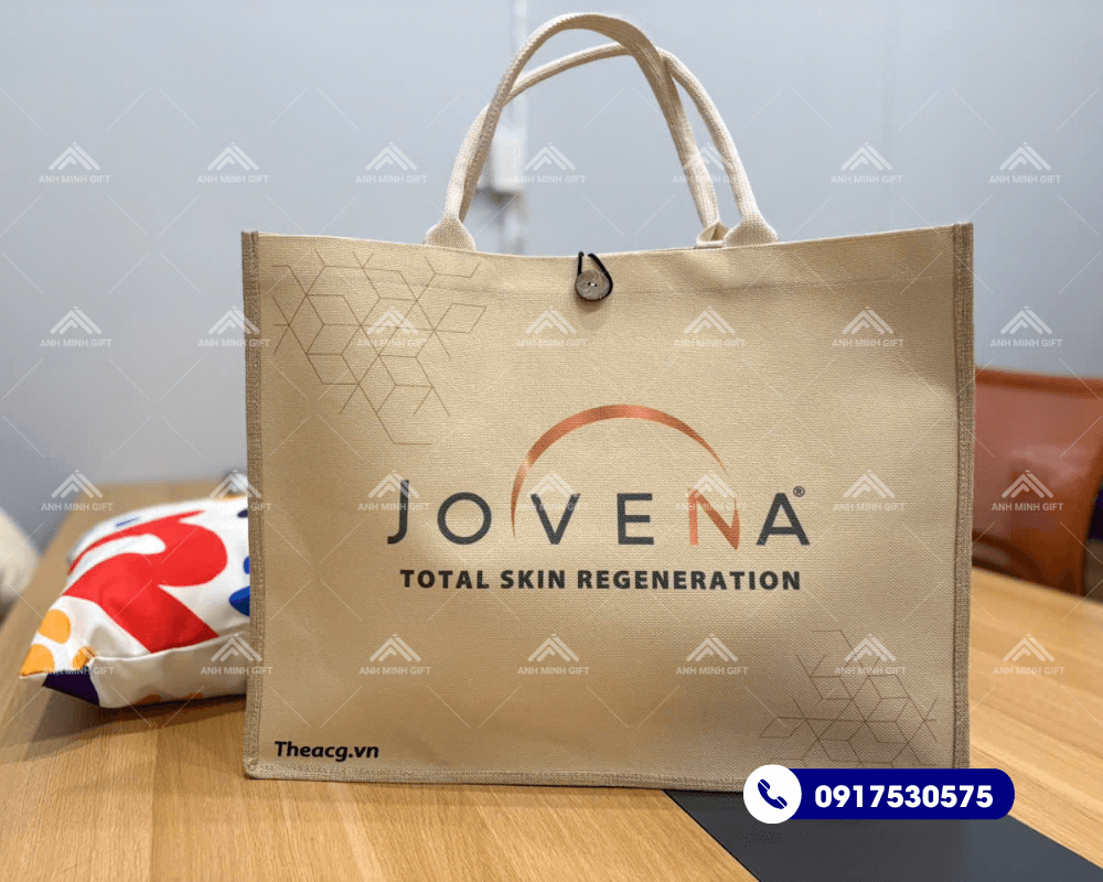 Túi vải canvas in logo giải pháp quà tặng độc đáo thân thiện môi trường