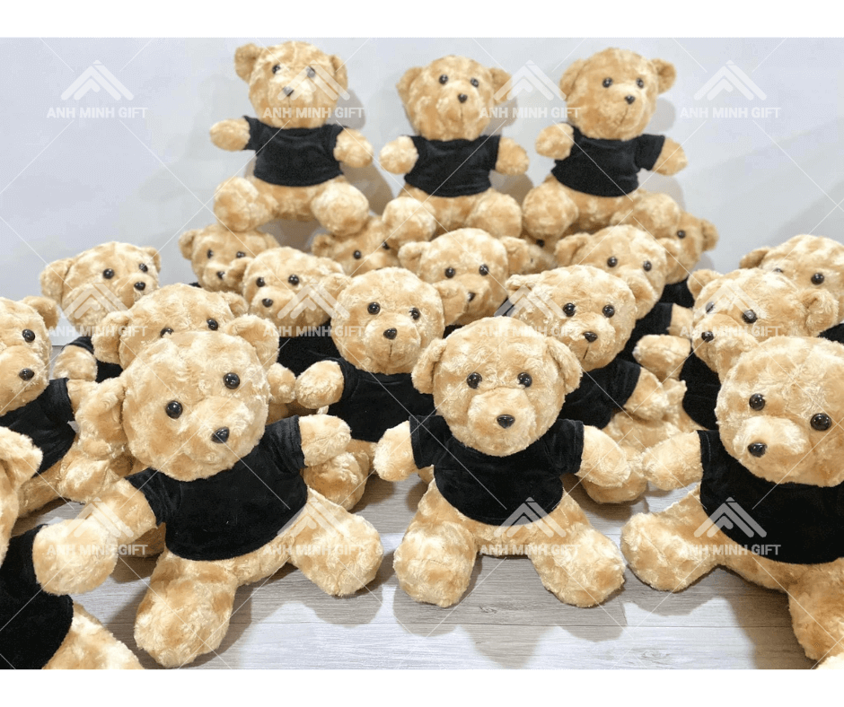 Xưởng sản xuất gấu bông in logo giá rẻ Hồ Chí Minh