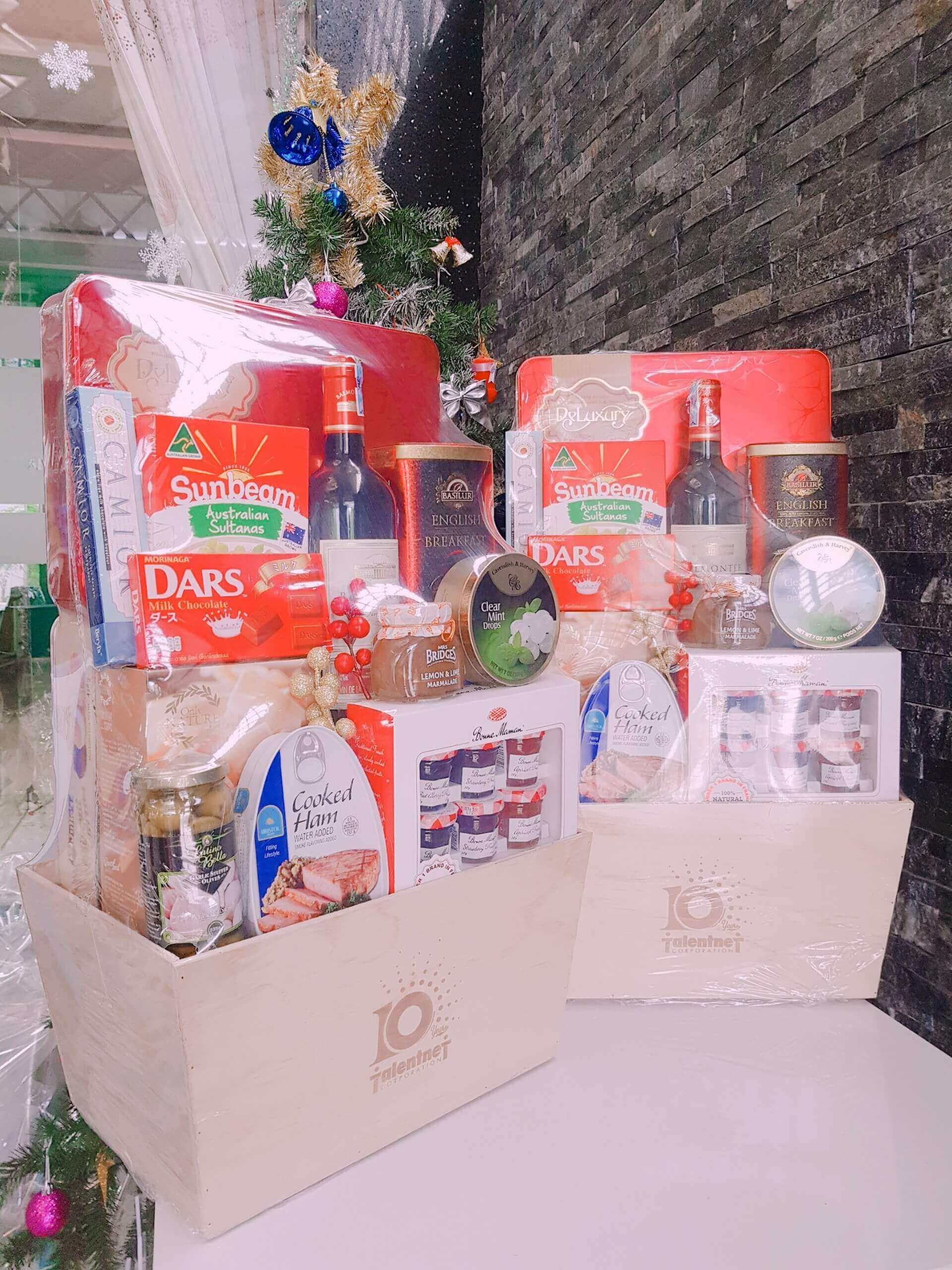 Giỏ quà tết hamper giá rẻ từ 500k