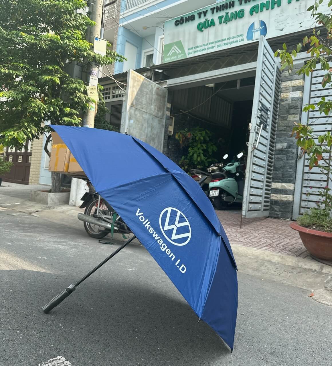 Lựa chọn ô dù cầm tay in logo phù hợp
