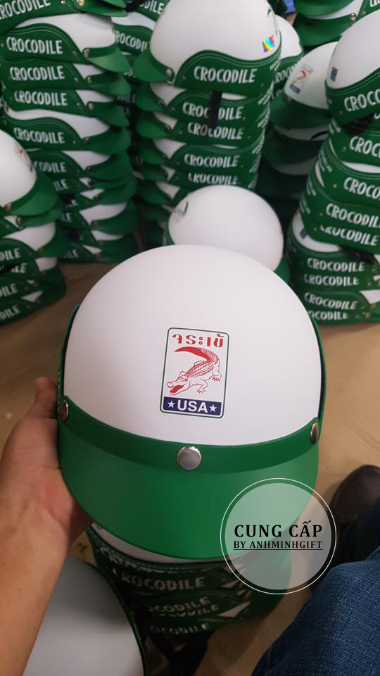 Quà tặng nón bảo hiểm cực rẻ in logo tại Hồ Chí Minh