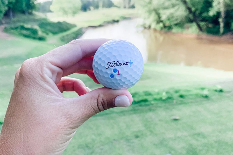 Công nghệ in UV trên bóng Golf Sắc nét, bền màu, không bong tróc