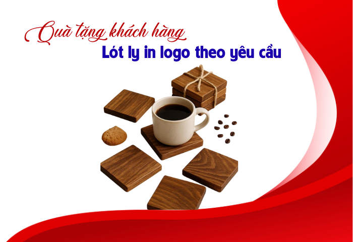 Cung cấp quà tặng lót ly gỗ giá rẻ chất lượng Hồ Chí Minh