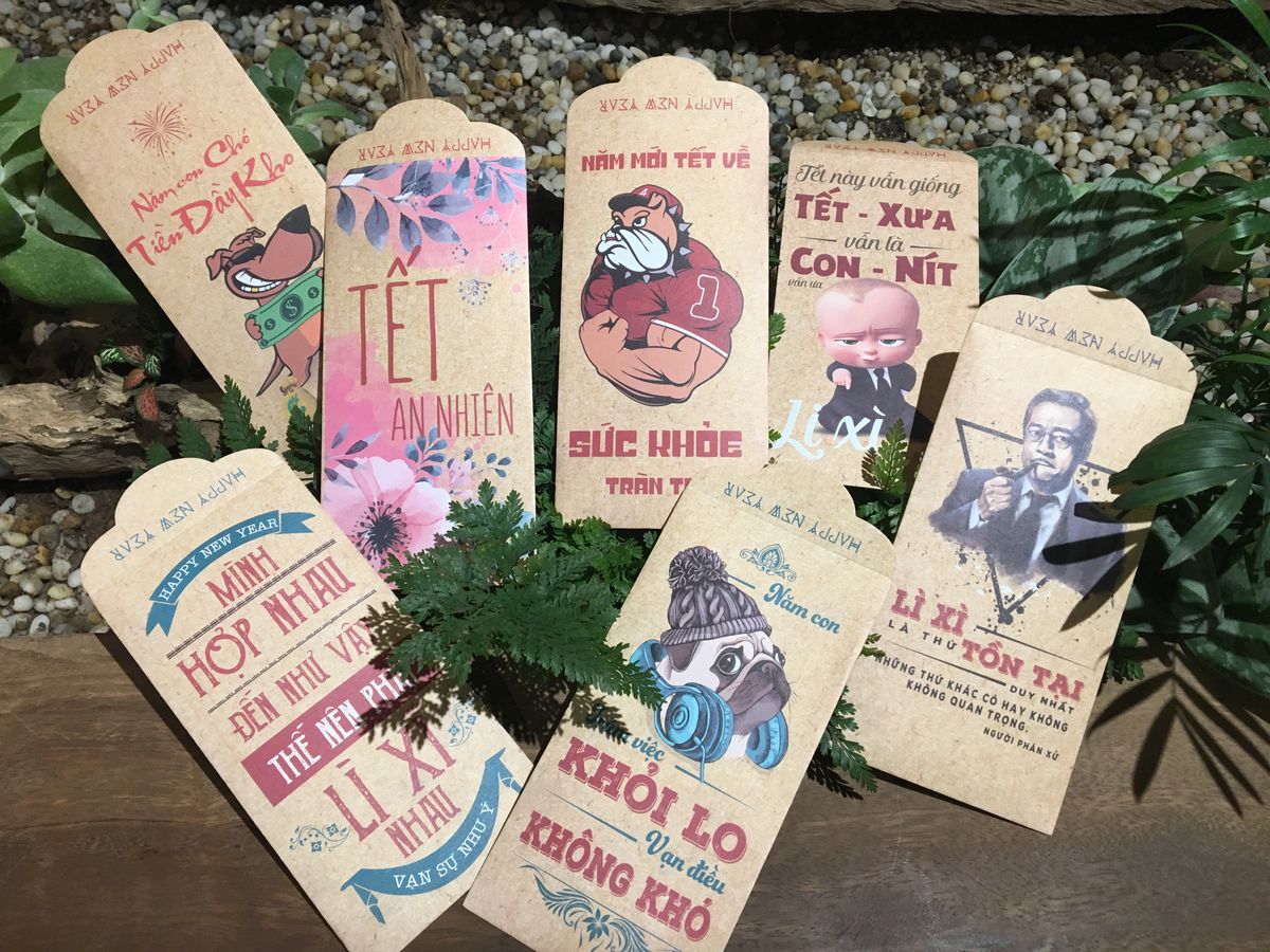 Dịch vụ in bao lì xì giá sỉ tận xưởng tại Hồ Chí Minh