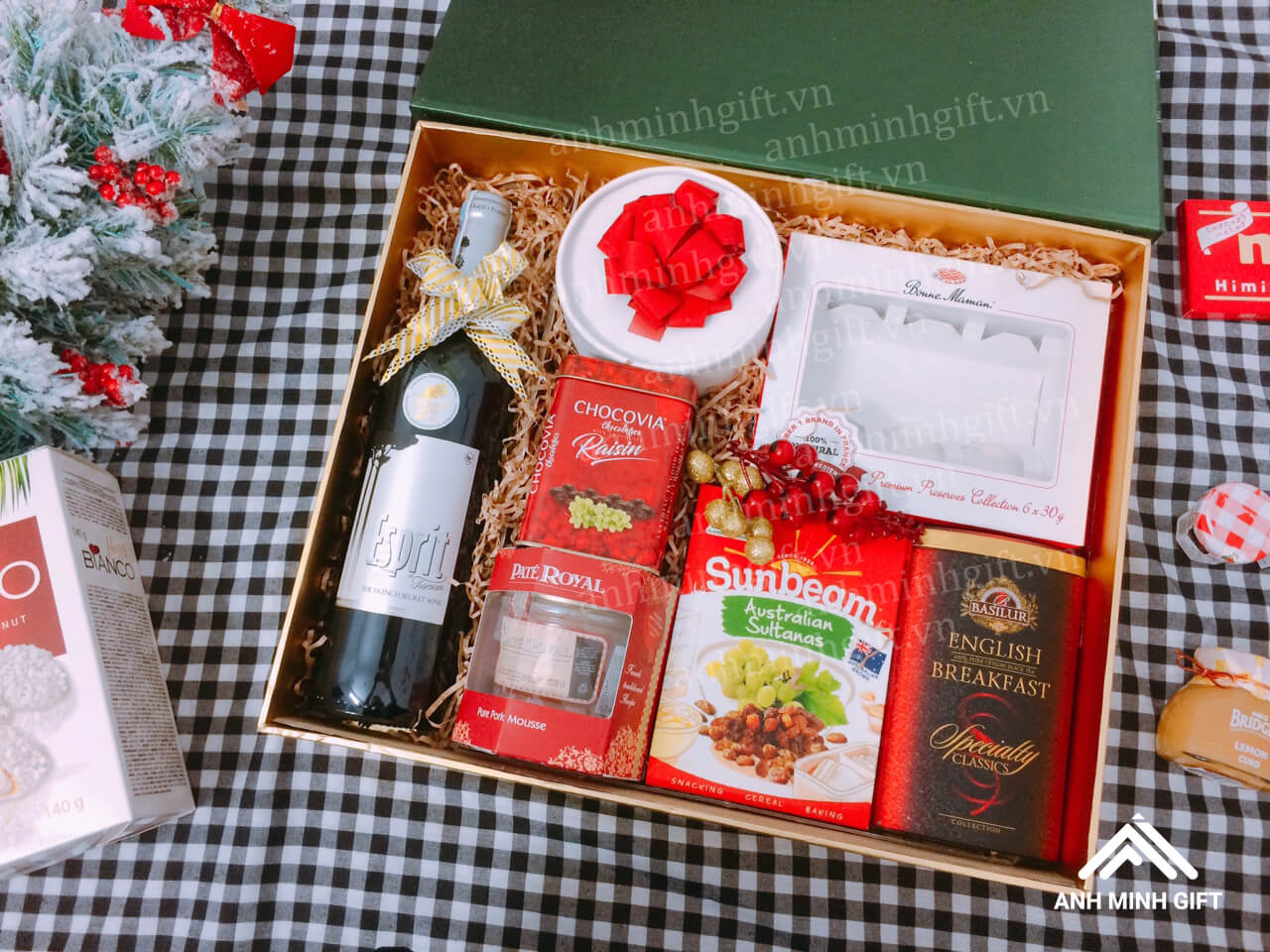 Giỏ quà tết hamper giá rẻ từ 500k