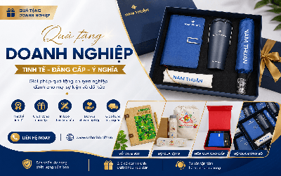 Kinh nghiệm lựa chọn bộ quà tặng doanh nghiệp in logo tinh tế