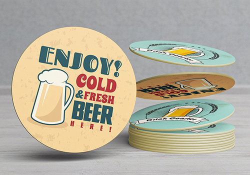 Lót Ly Sứ In Logo Làm Quà Tặng – Nhỏ Gọn, Tinh Tế, Ghi Dấu Ấn Thương Hiệu