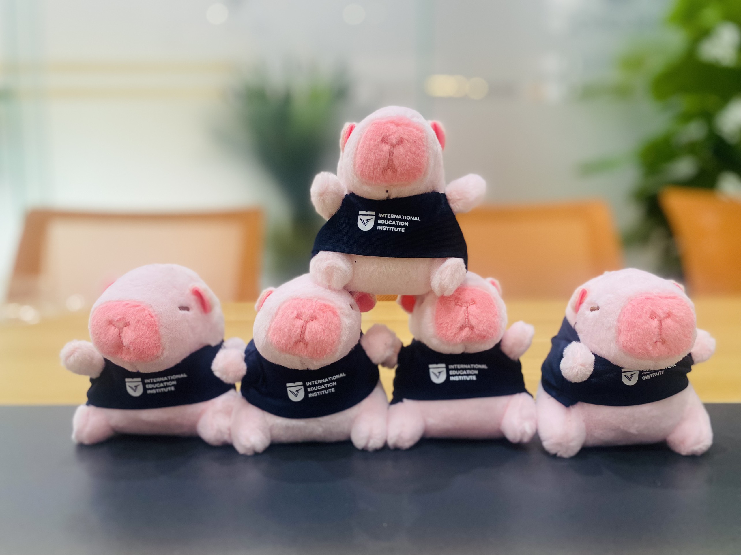 Móc khoá gấu bông mini in logo tiện lợi dành cho khách hàng doanh nghiệp