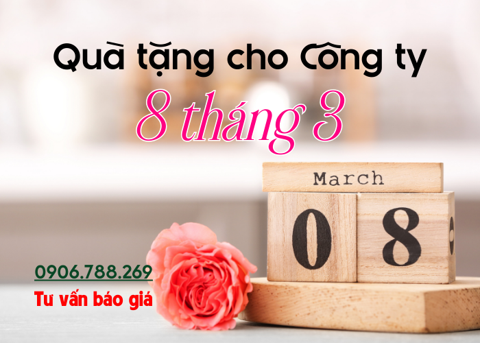 Quà tặng 8 tháng 3 cho công ty tại Hồ Chí Minh