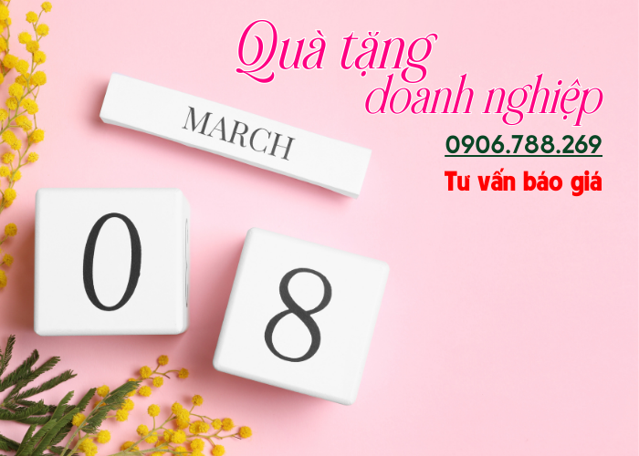 Quà tặng nhân viên nữ 8 tháng 3 tại Hồ Chí Minh