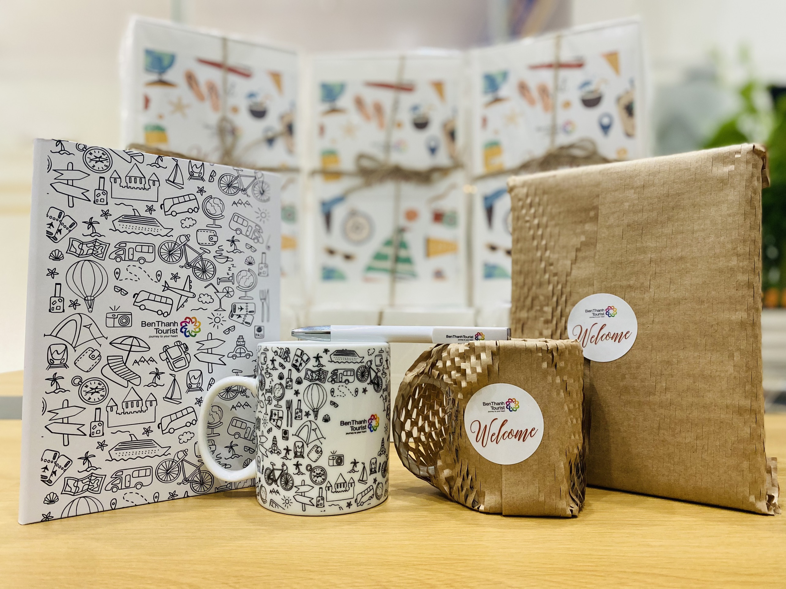 Quà tặng Wellcome kit tối ưu chi phí cho doanh nghiệp