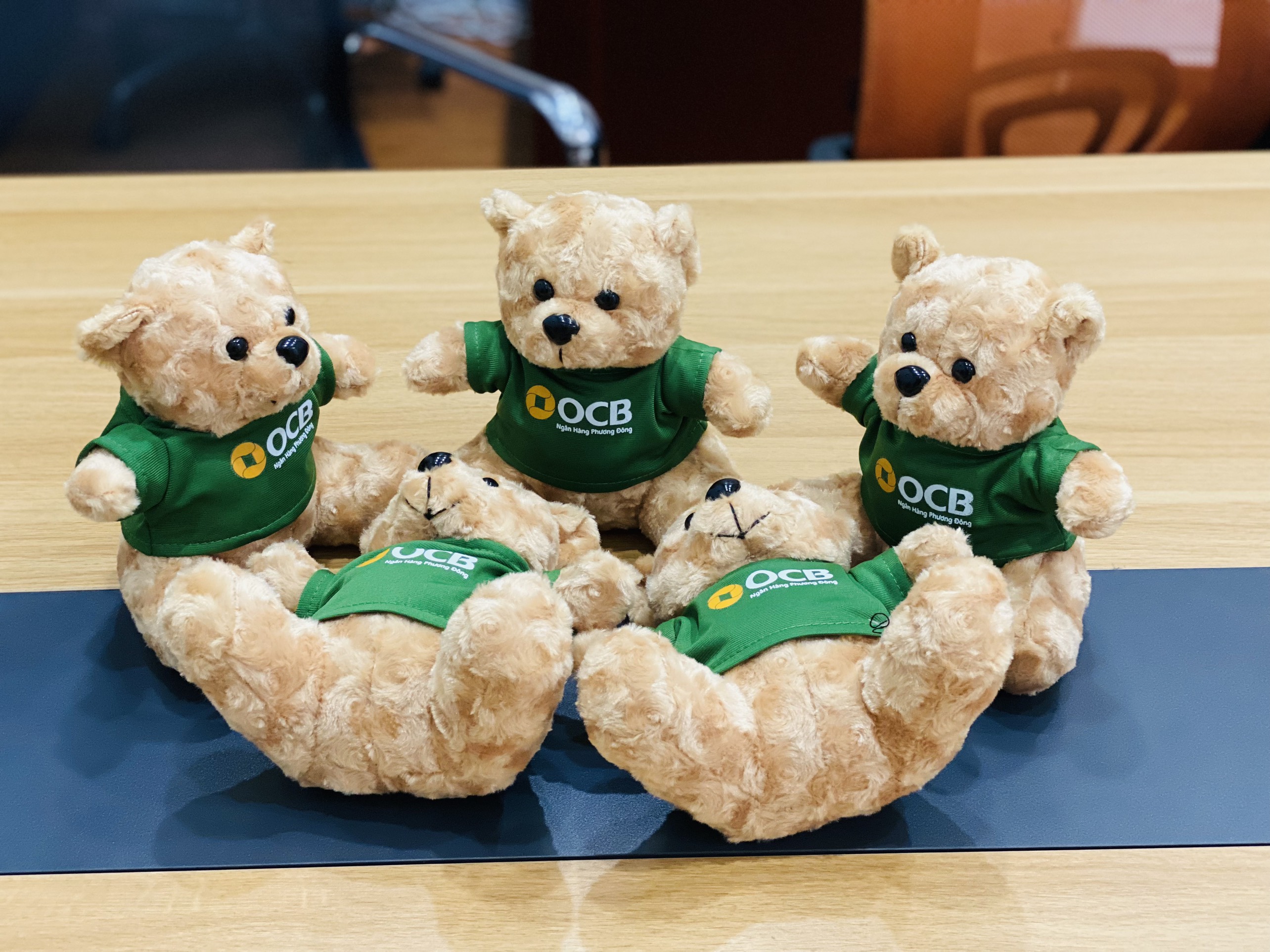 Sản xuất sỉ móc khoá gấu bông mini theo yêu cầu cho doanh nghiệp