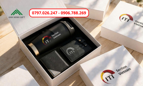 Top bộ quà tặng in logo doanh nghiệp sang trọng và tinh tế
