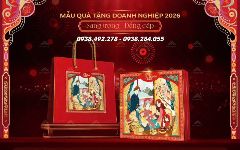Top mẫu quà tặng doanh nghiệp Tết Bính Ngọ 2026 