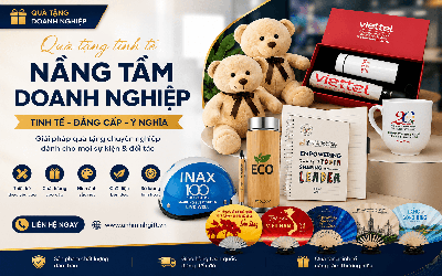 Xu hướng quà tặng doanh nghiệp in logo giá sỉ tại Hồ Chí Minh