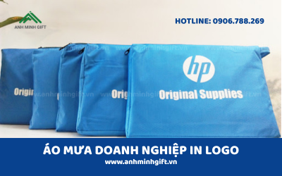 Xưởng sản xuất áo mưa doanh nghiệp in logo giá gốc tại Hồ Chí Minh