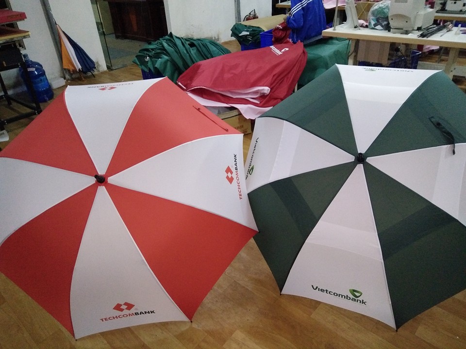 Xưởng sản xuất ô dù cầm tay quảng cáo Anh Minh