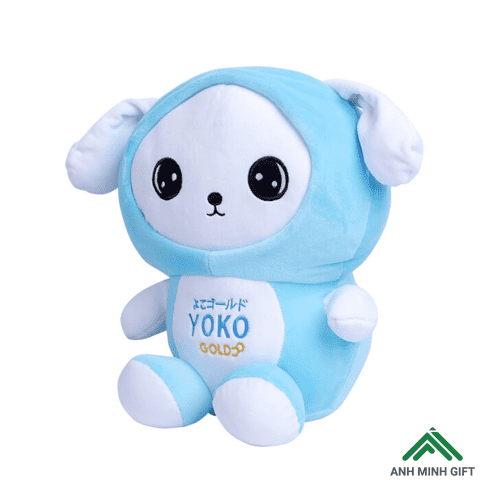 Gấu bông thêu Logo YoKo